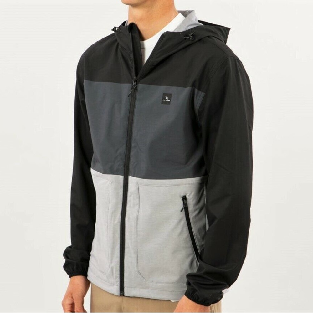 NWT Men's Rip Curl "Anti-Series" Elite 2.0 w/ Black & Greys- Size XXL